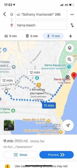 New Luxury Furnished Apartment - Beach, Varna Center & Fast Wi-Fi Esterno foto